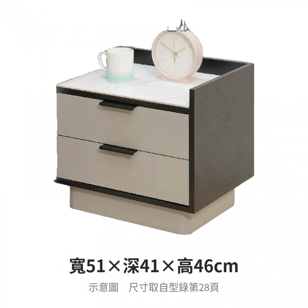 2026 利亞斯床頭櫃