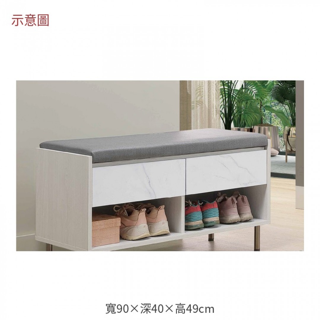 2026 倫三尺坐式鞋櫃泰