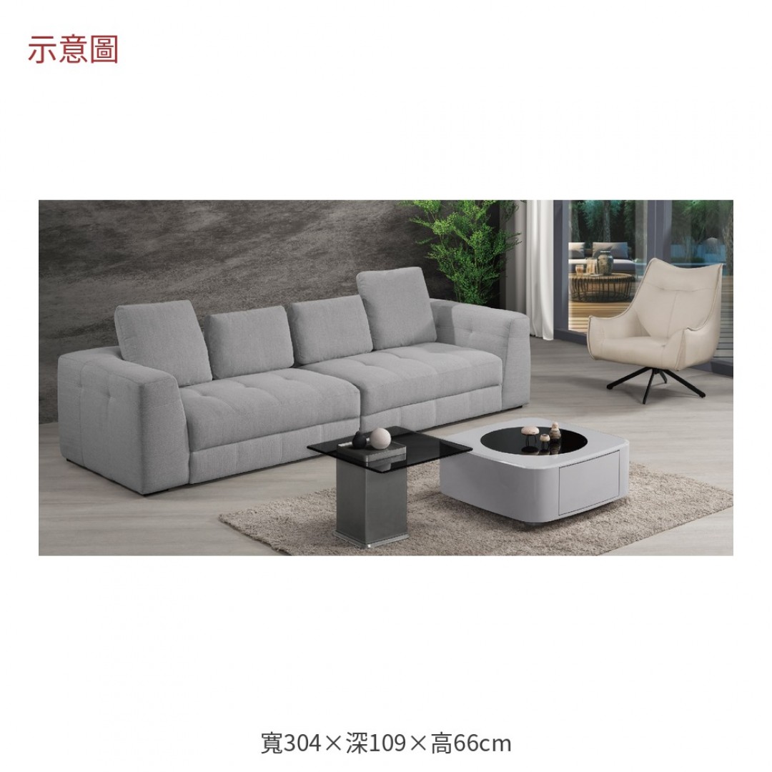 2026 恩妮棉麻布沙發組波