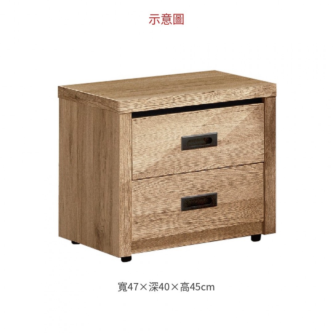 2026 梵蒂岡淺橡床頭櫃