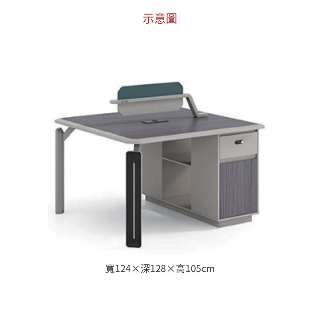 2026 SGC01-A 職員工作桌 二人位