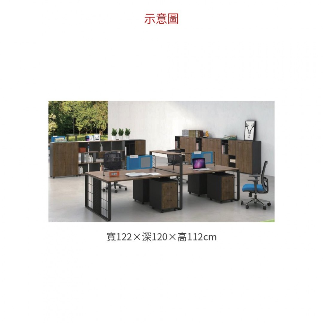 2026 CB-722/2 工作桌 ( 二人位)