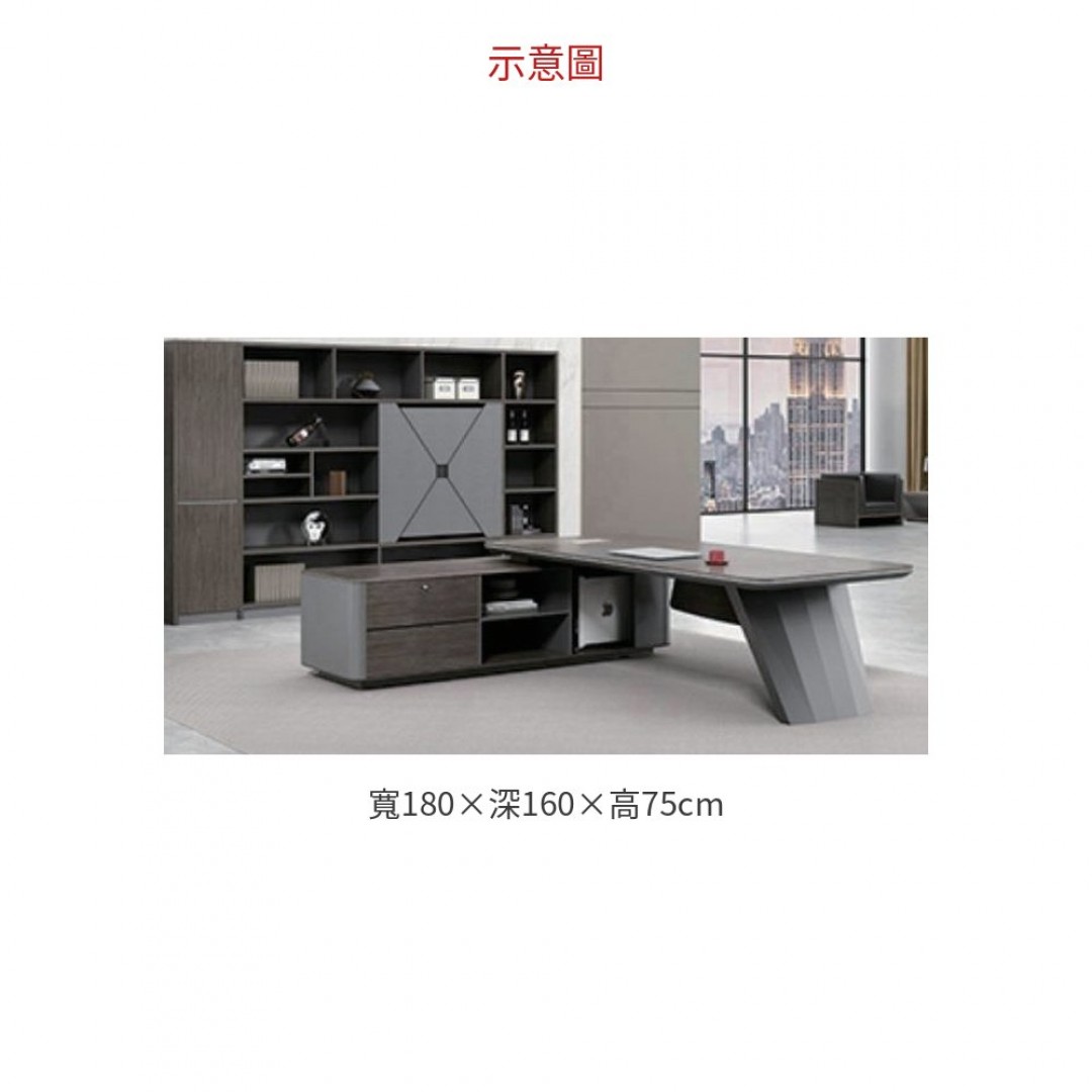 2026 HFZZ-103 主管桌 L 型 ( 含側桌) A053-05