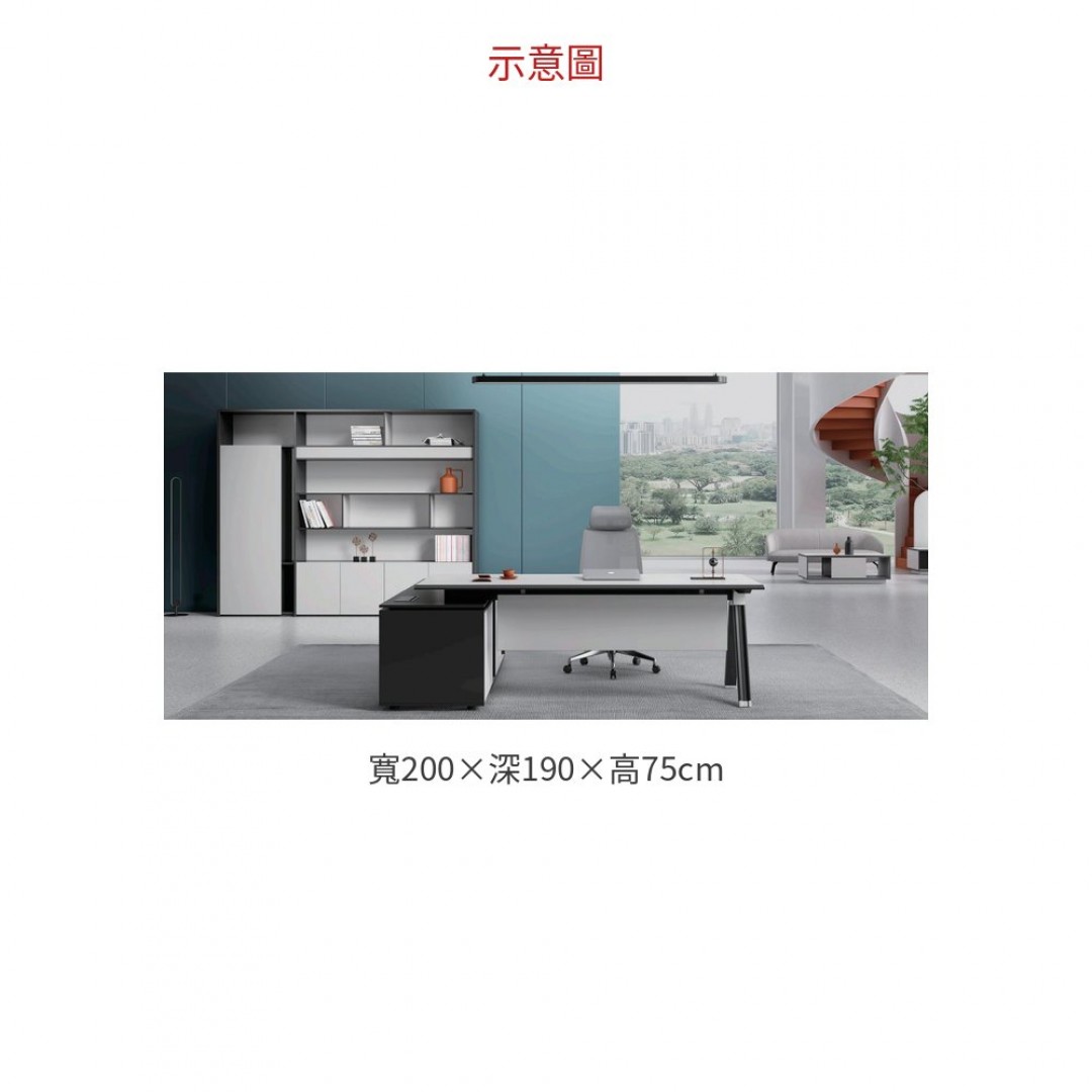 2026 主管桌 L 型 A060-03