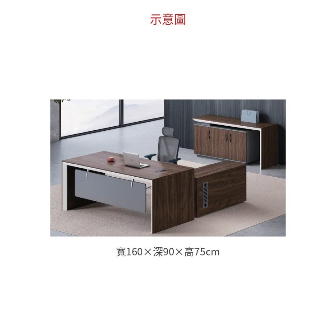 2026 M1-D3116 主管桌 L 型 ( 含側桌)