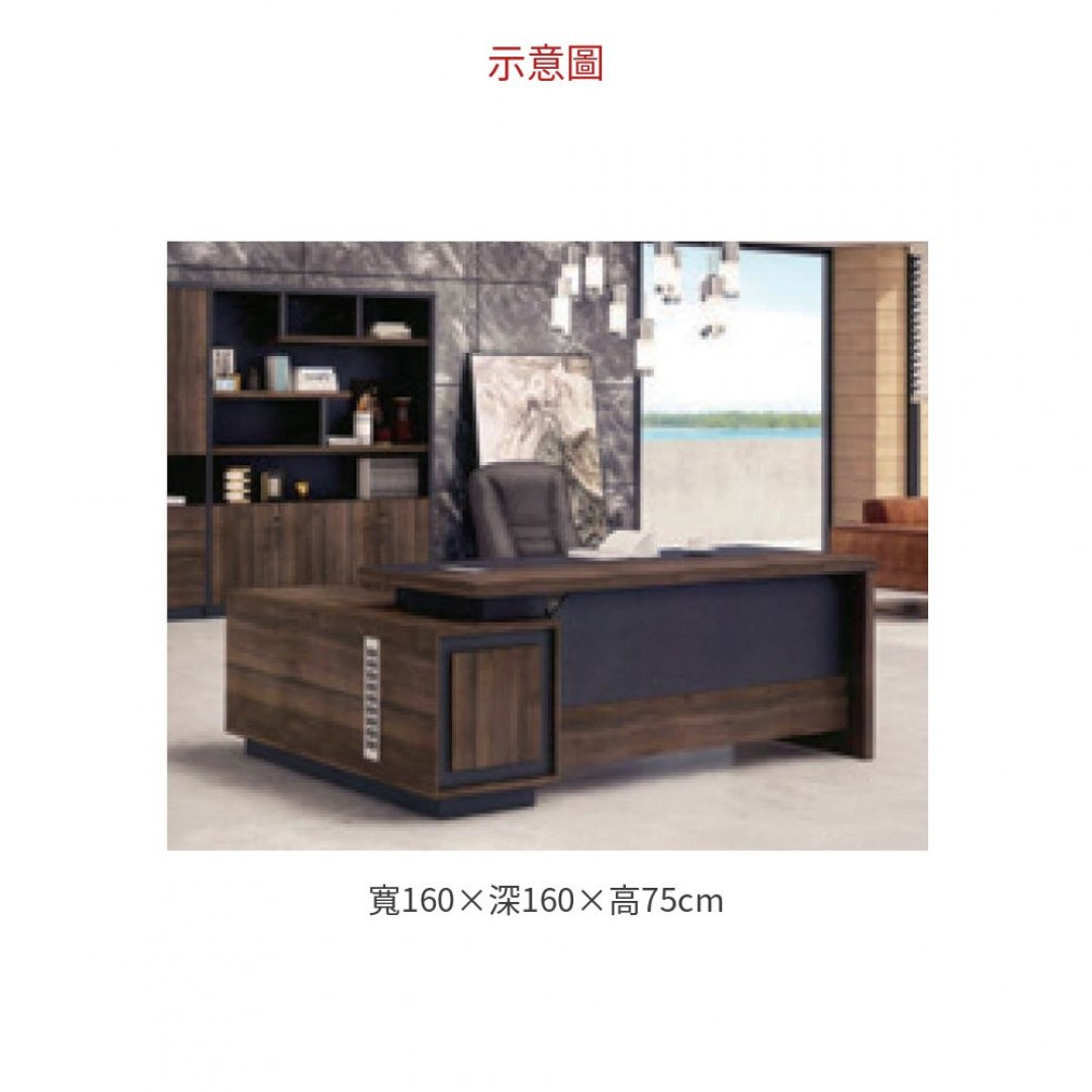 2026 F-09-5 主管桌 L 型 ( 含側桌) A070-05