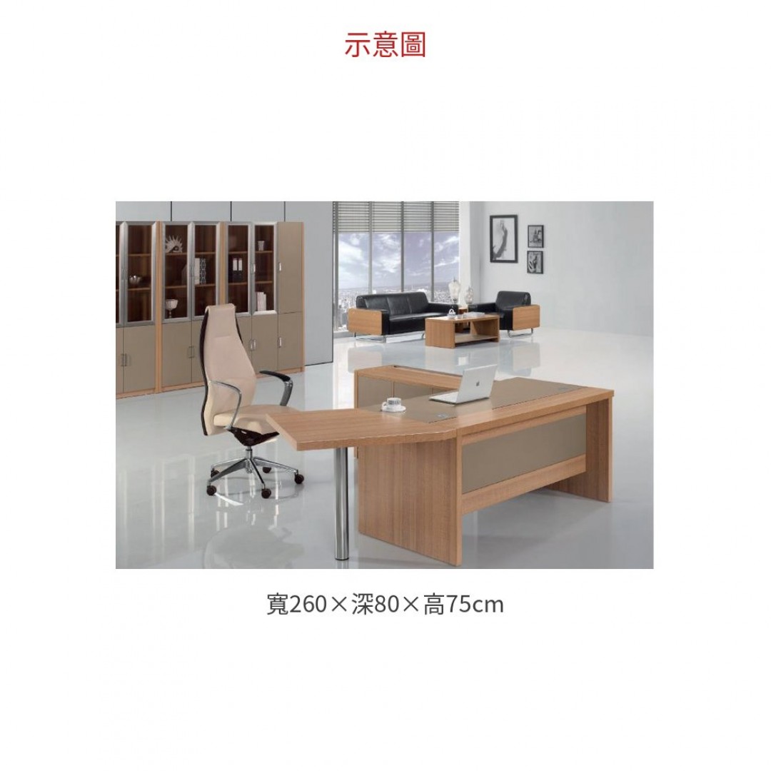 2026 CB-705/2680 主管桌L 型