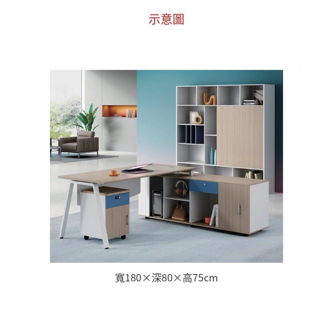 2026 FM-2205 主管桌 L 型 ( 含側桌)