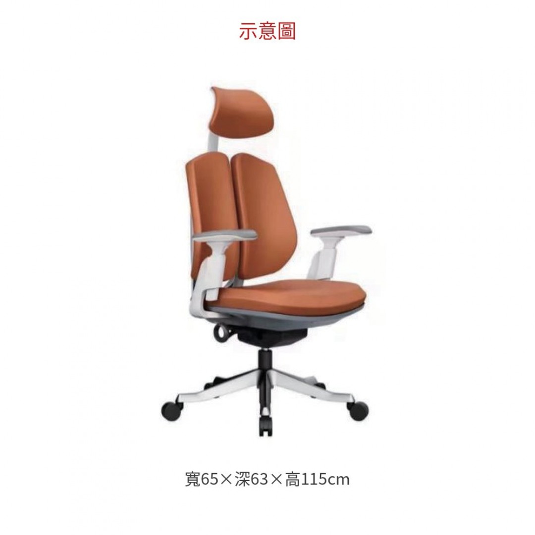 2026 雙墊椅- 桔 Z835