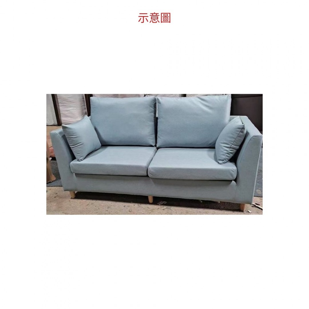 2026 2 人位沙發/ 藍布 W150