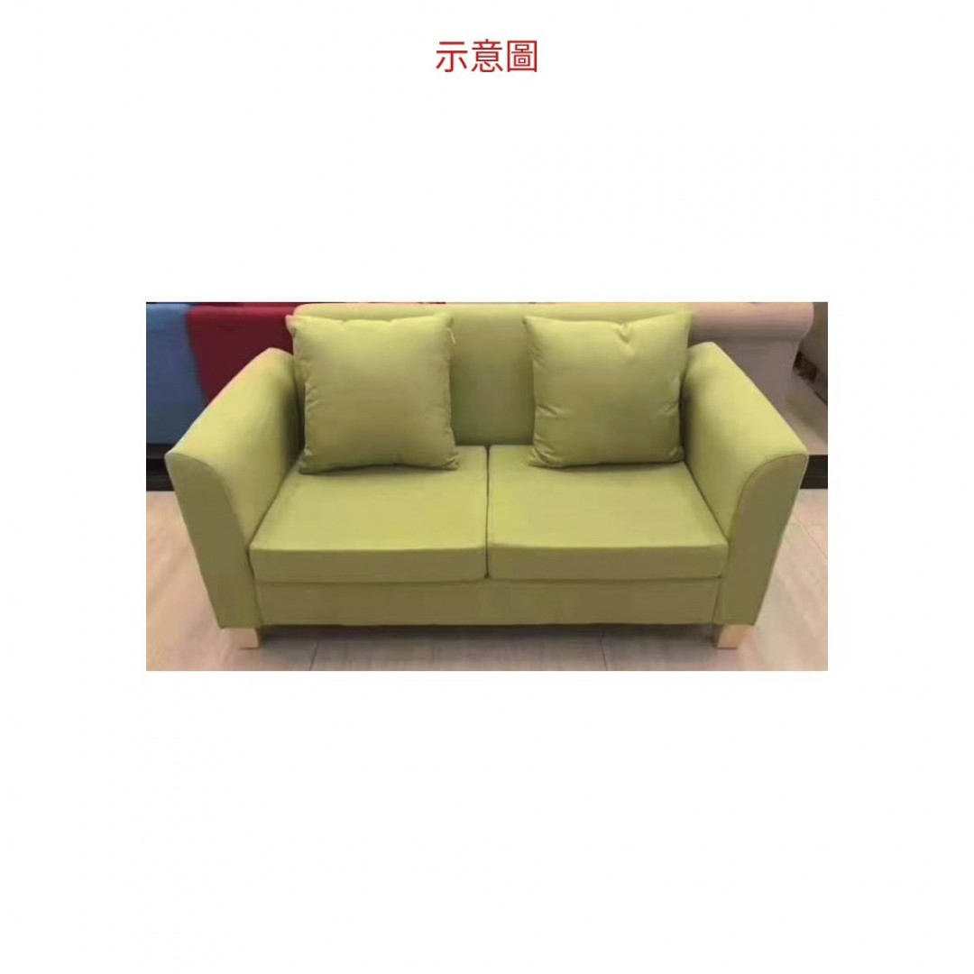 2026 2 人位沙發/ 綠布 W150