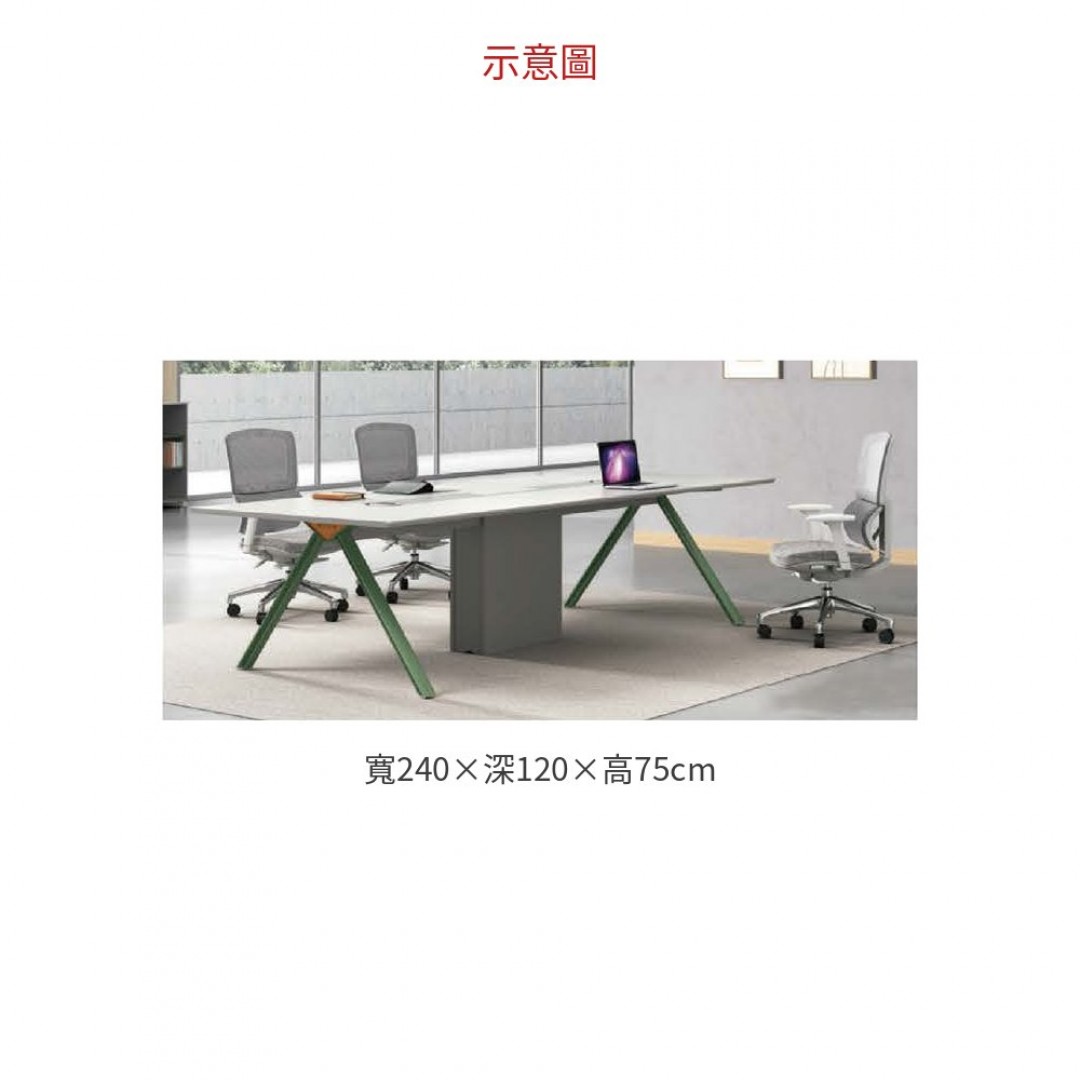 2026 HY2321-2412 會議桌 / 左右腳款