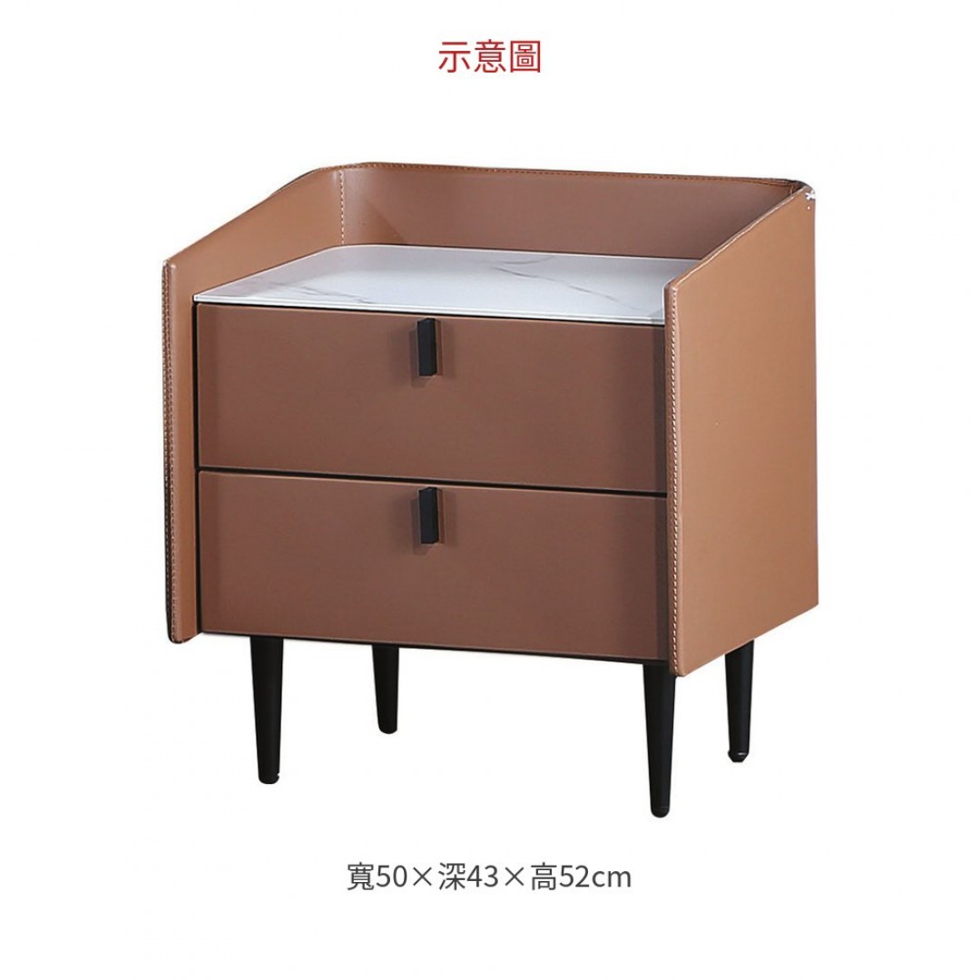 2026 L20床頭櫃(駝)