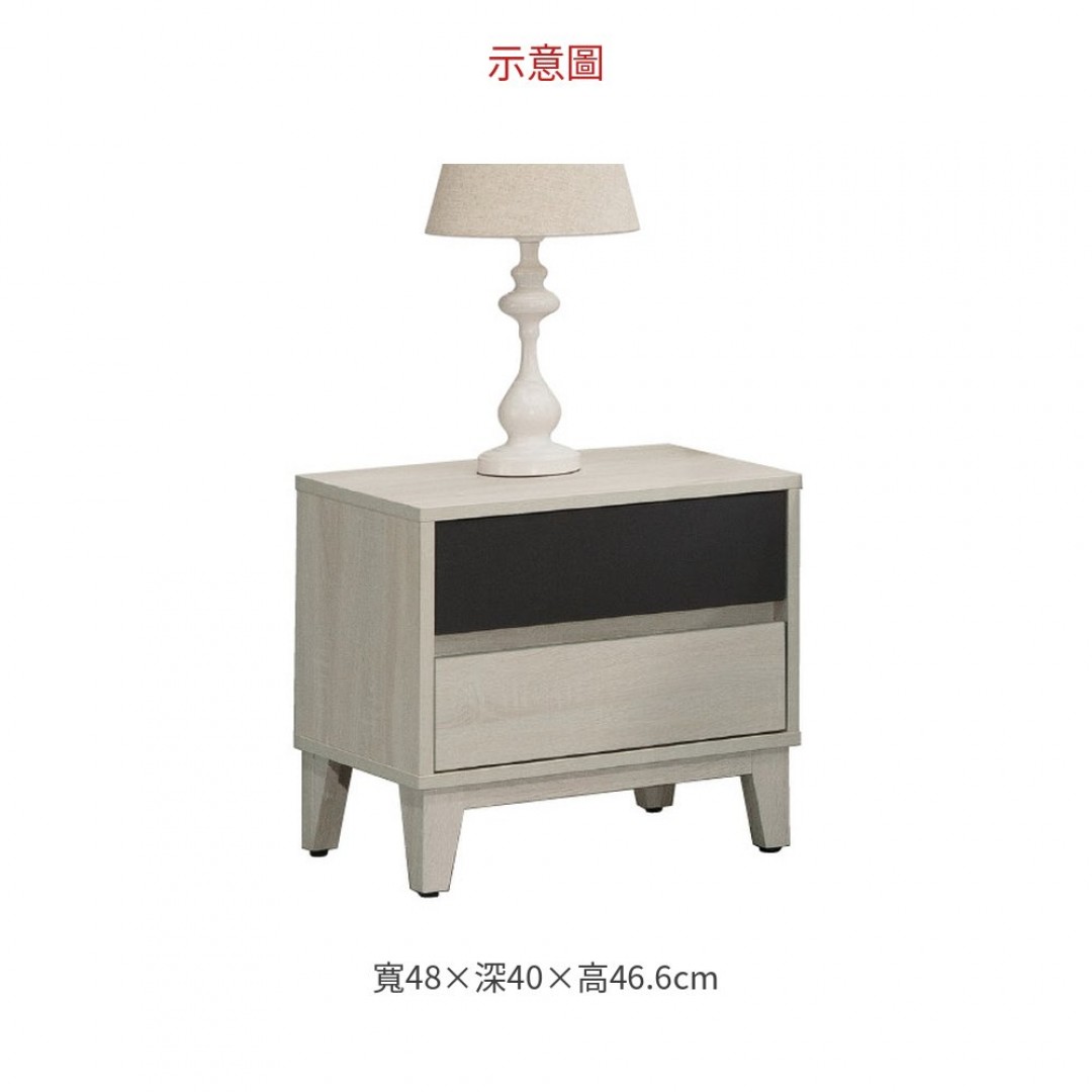 2026 1.58尺克麗絲床頭櫃(D815)