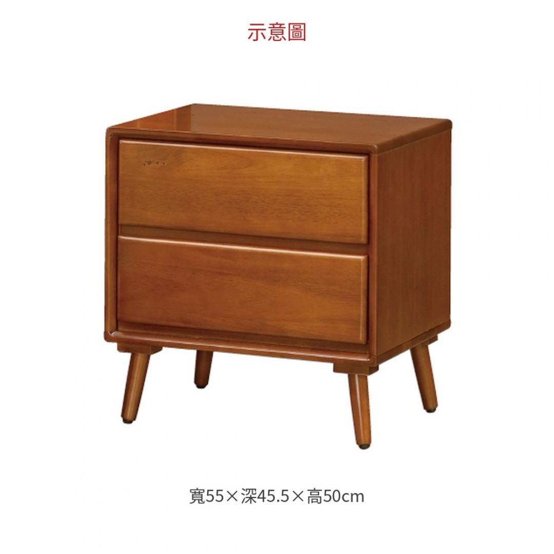2026 米堤寬木床頭櫃(18W01-55#NA)