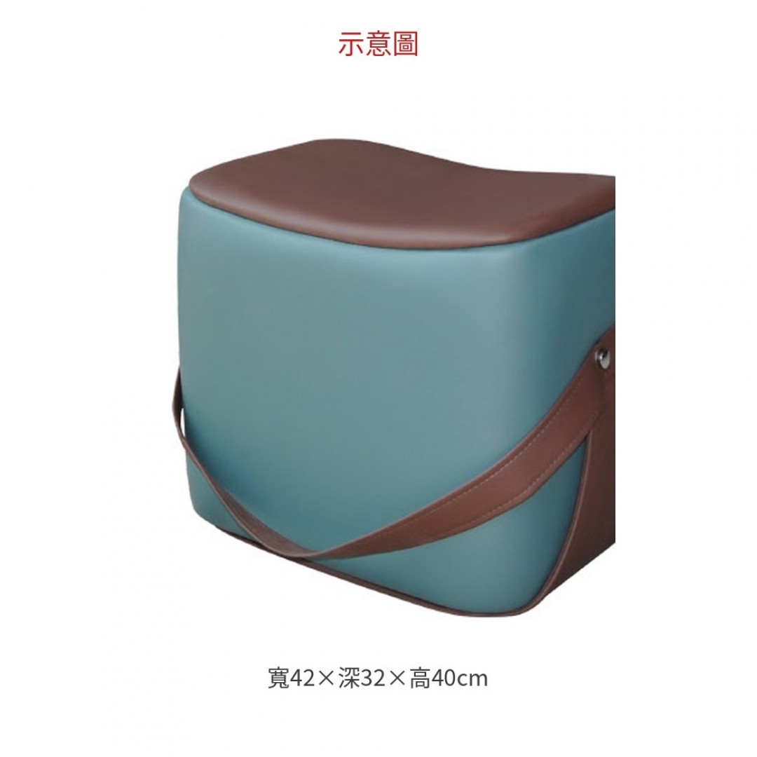 2026 藍色手提馬鞍凳