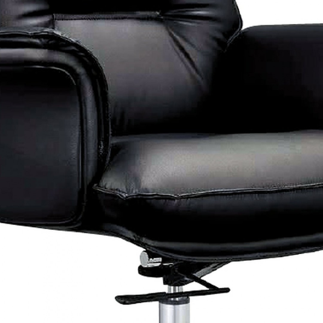 2026 華特黑西皮辦公椅(A9156)