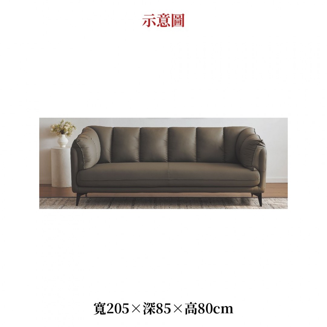 2026 紋皮革沙發直