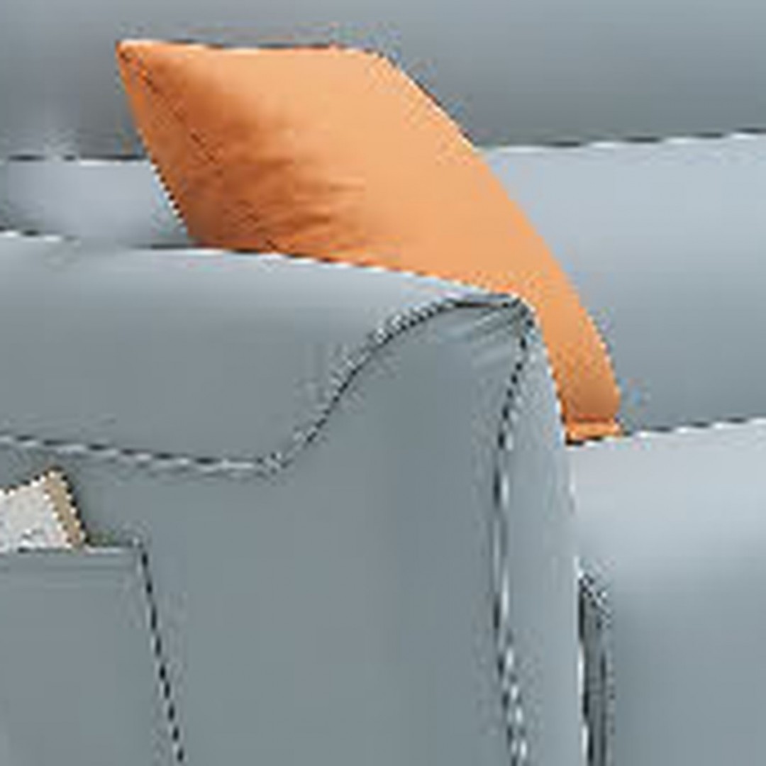 2026 色貓抓皮沙發藍