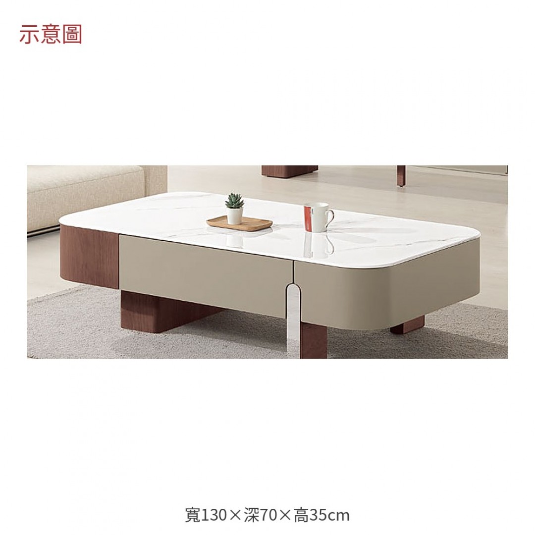 2026 拉克駝色科技石大茶几布