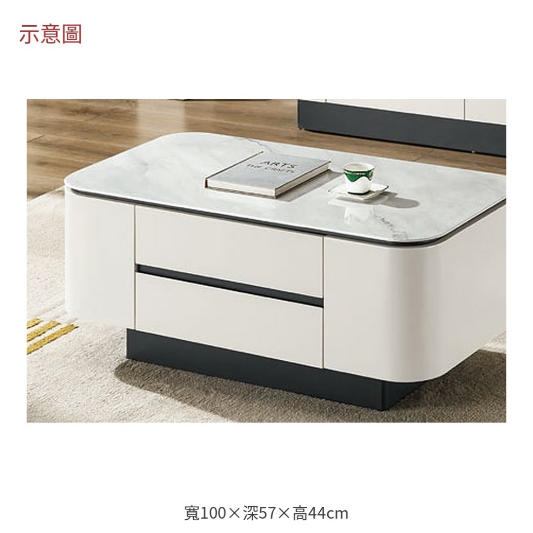 2026 爾石紋玻璃大茶几哈