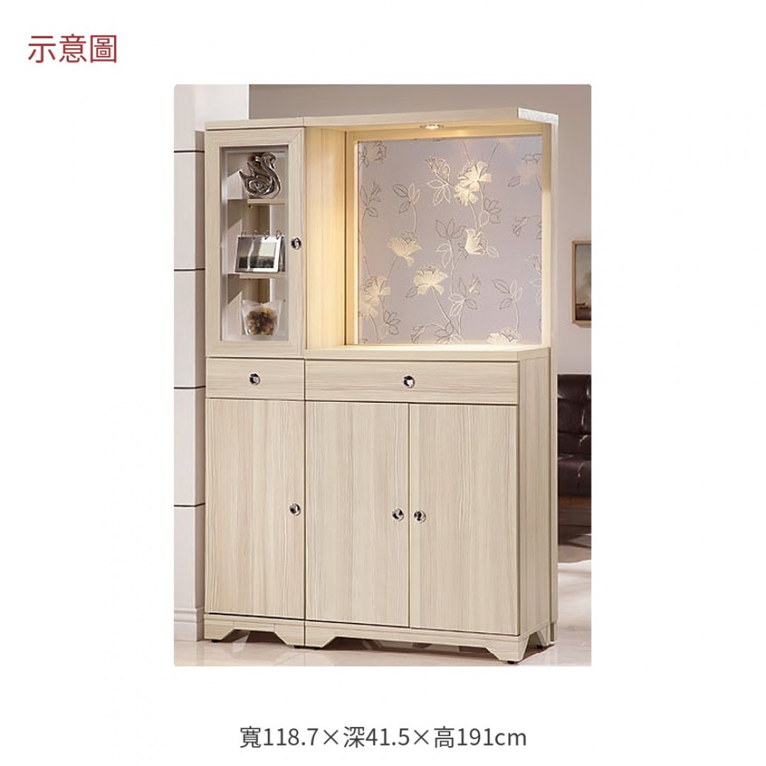 2026 式和風白雪杉小屏風鞋櫃日