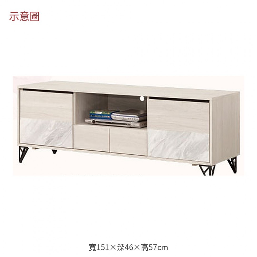 2026 可白雙色中矮櫃米