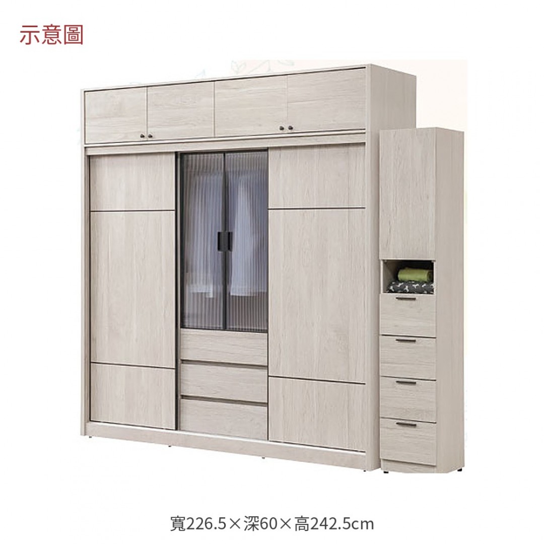 2026 諾可白梧桐推門衣櫃組貝