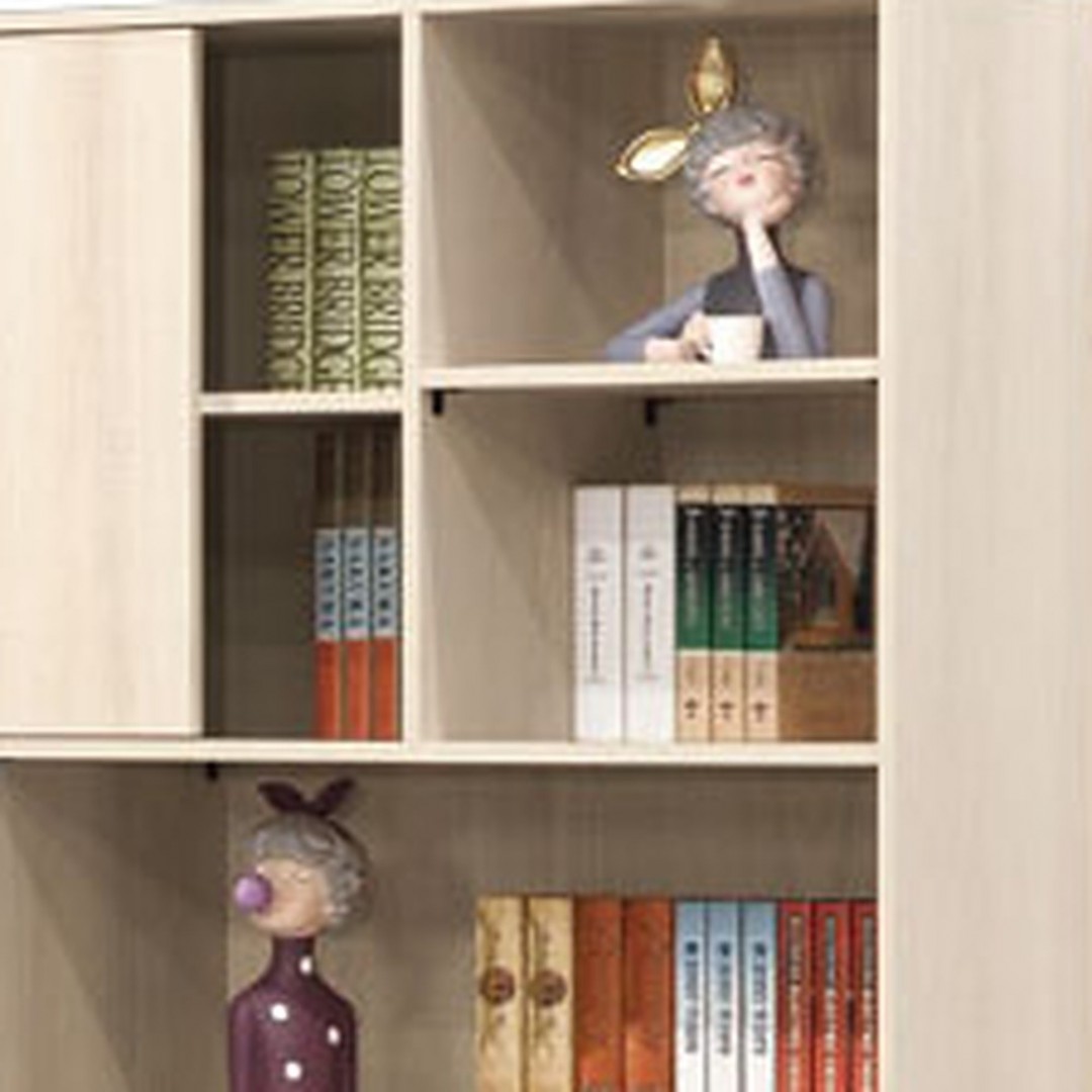 2026 洛琳淺木色書櫃卡