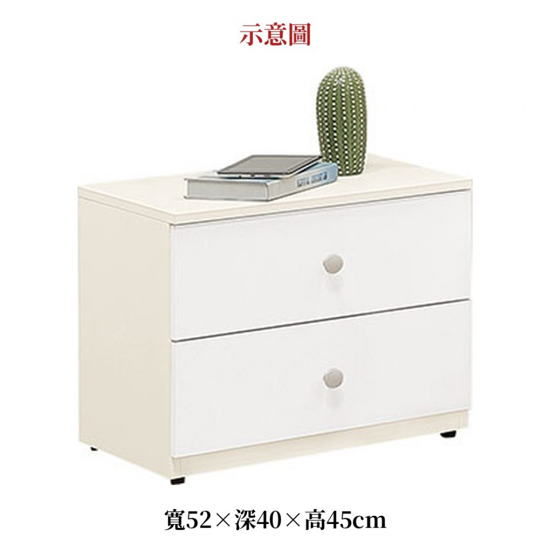 2026 娜妮奶茶色床頭櫃