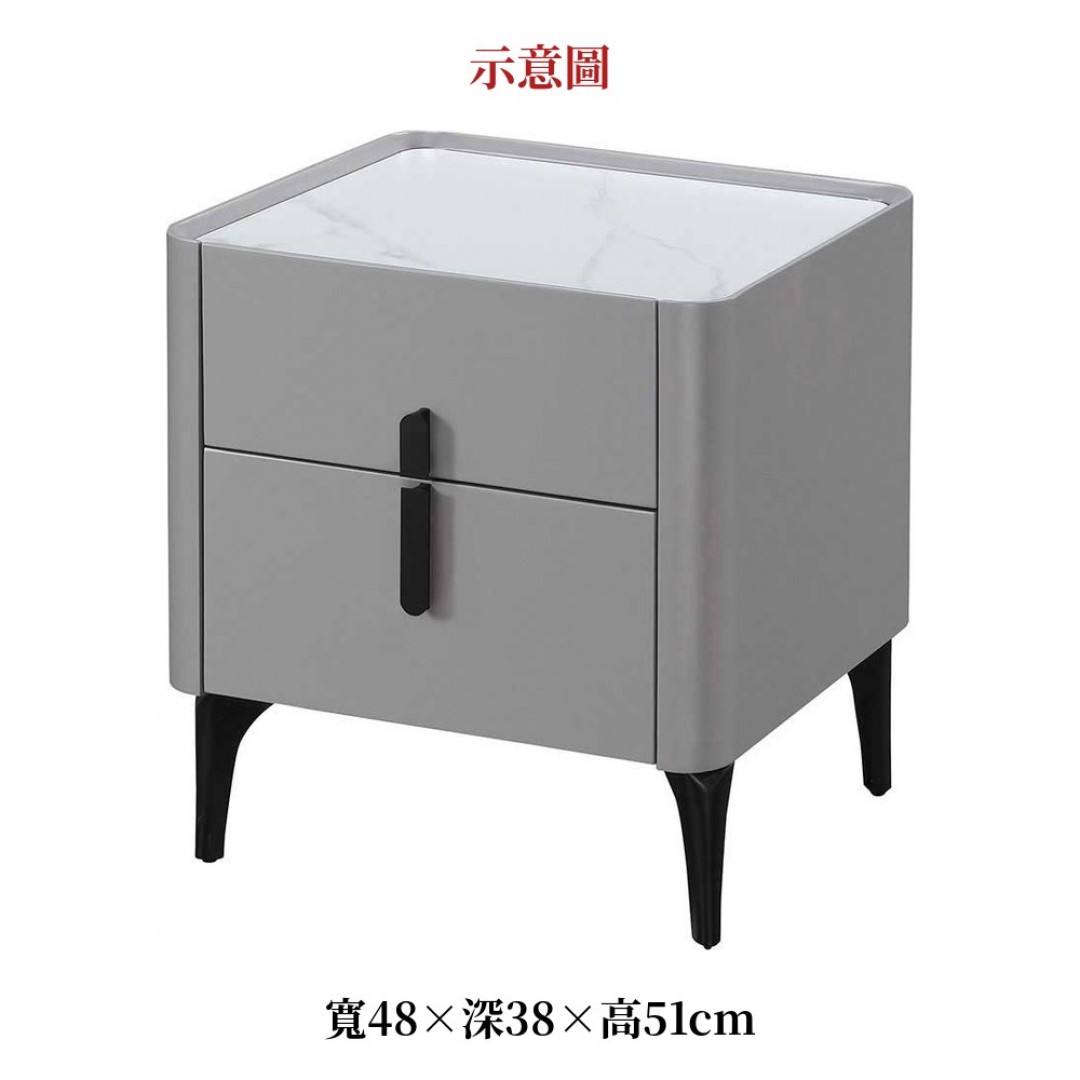2026 蒙瑞岩板床頭櫃