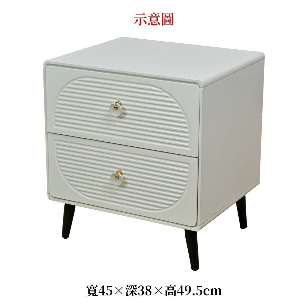 2026 蔓莎米色床頭櫃