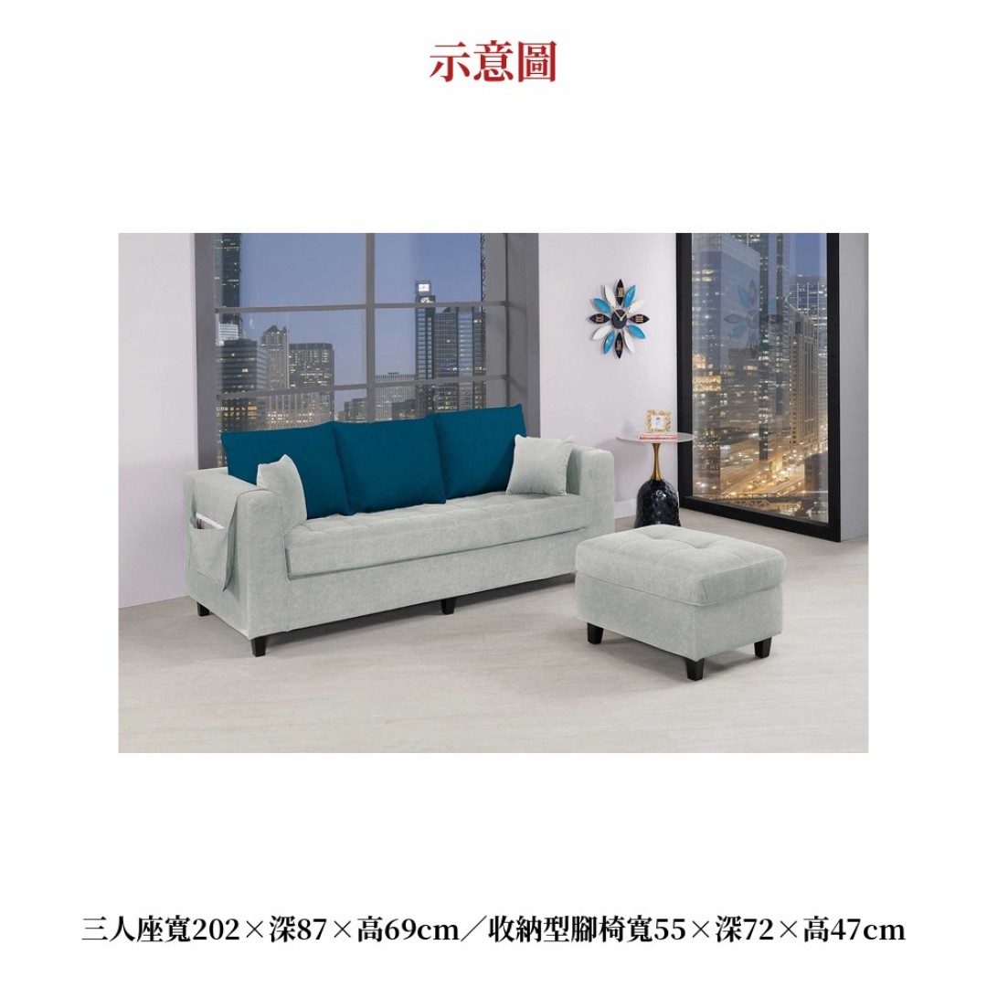2026 南紗灰色貓抓布L型沙發