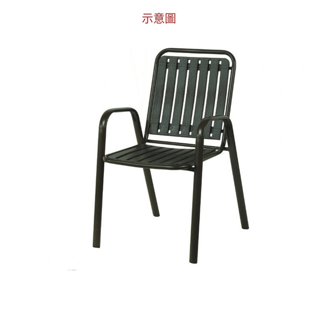 2026 塑木豎紋椅