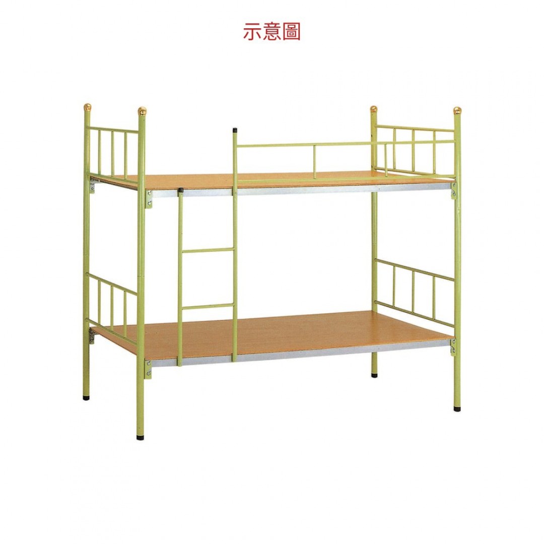 2026 雙層3×6尺鐵床(上層護欄)