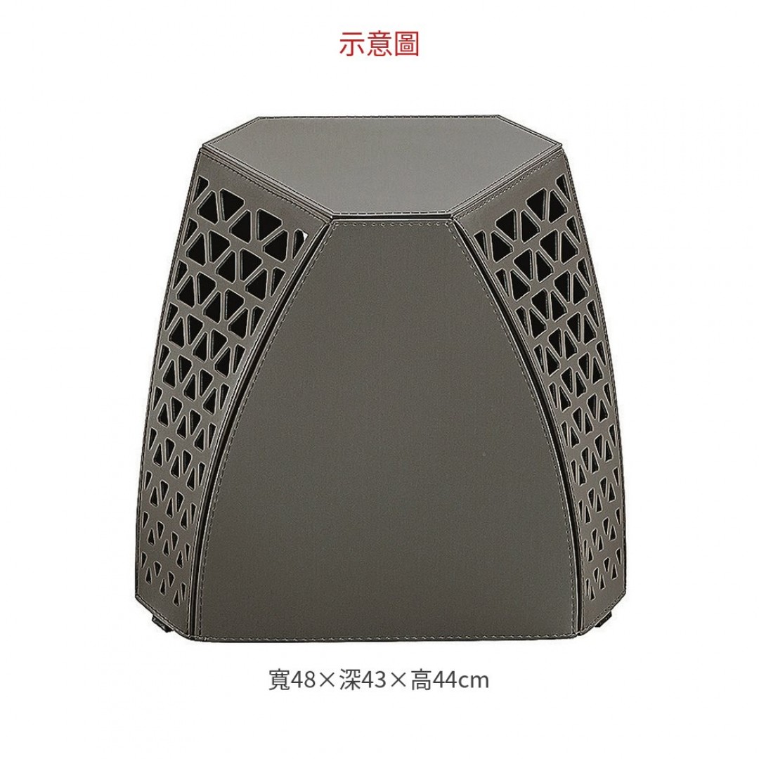 2026 3(灰) T42馬鞍皮凳