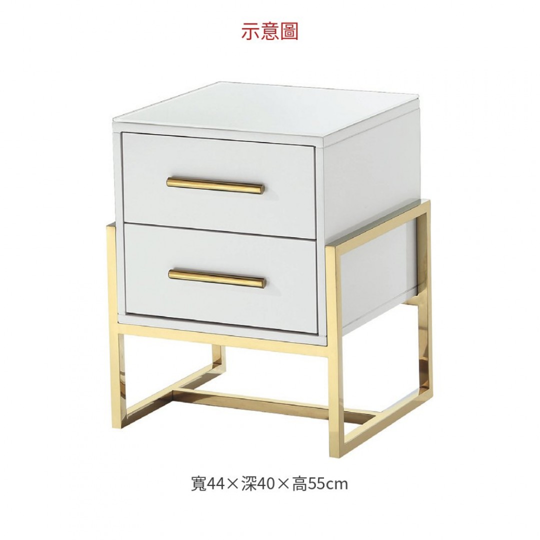 2026 Y-58床頭櫃(白)