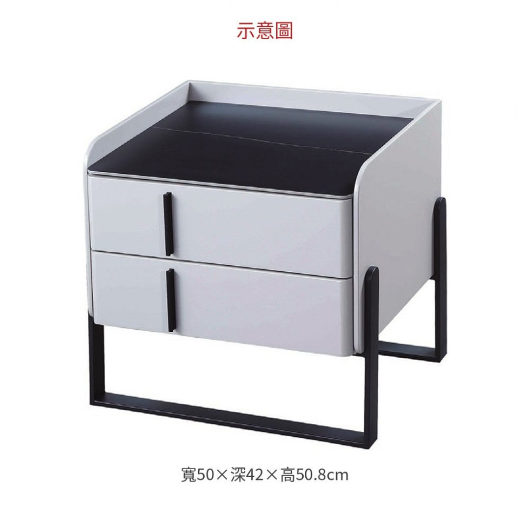 2026 G6049床頭櫃(灰) 797-5