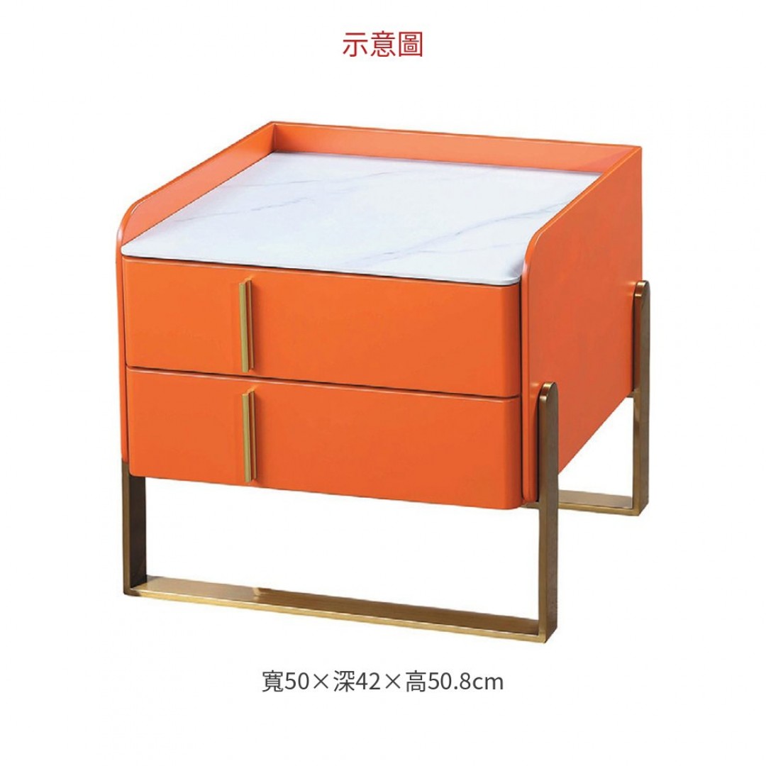2026 G6049床頭櫃(橙)