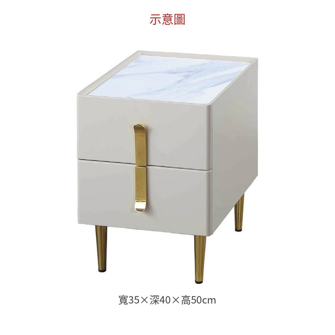 2026 8608淺灰床頭櫃