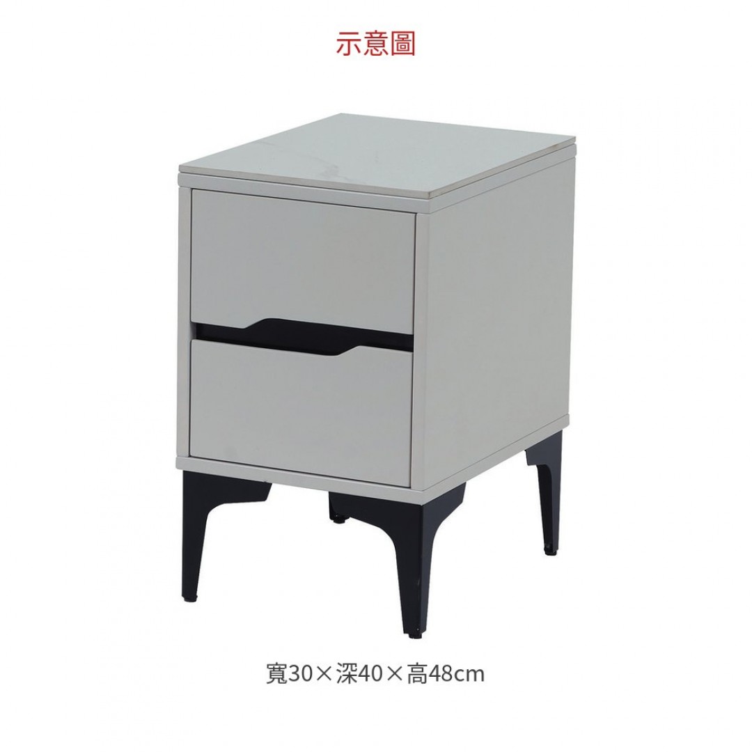 2026 C01米色床頭櫃