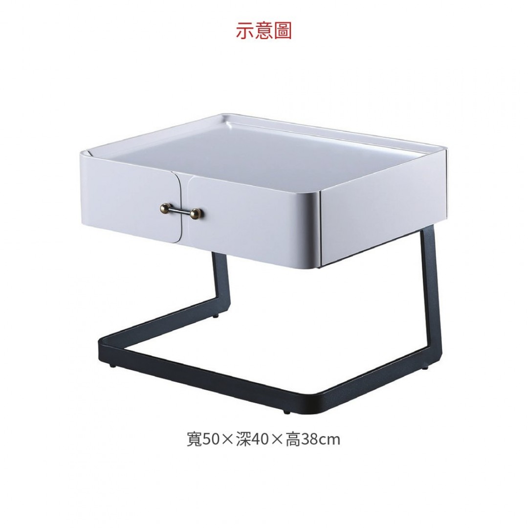 2026 702淺灰色床頭櫃