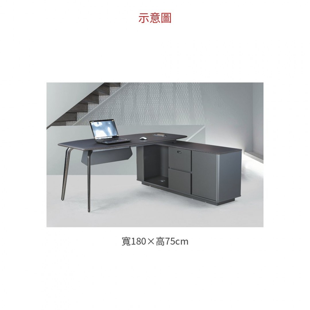 2026 YD359D18(1.8米) L型辦公桌總: 桌面