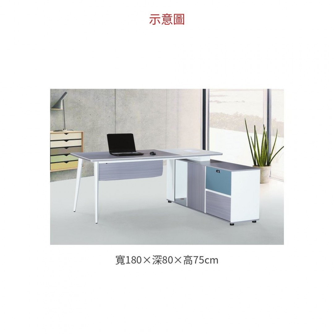 2026 2306-1816 L型辦公桌桌面