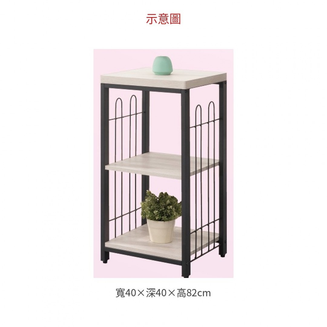 2026 鋼刷白歐克花架(109)