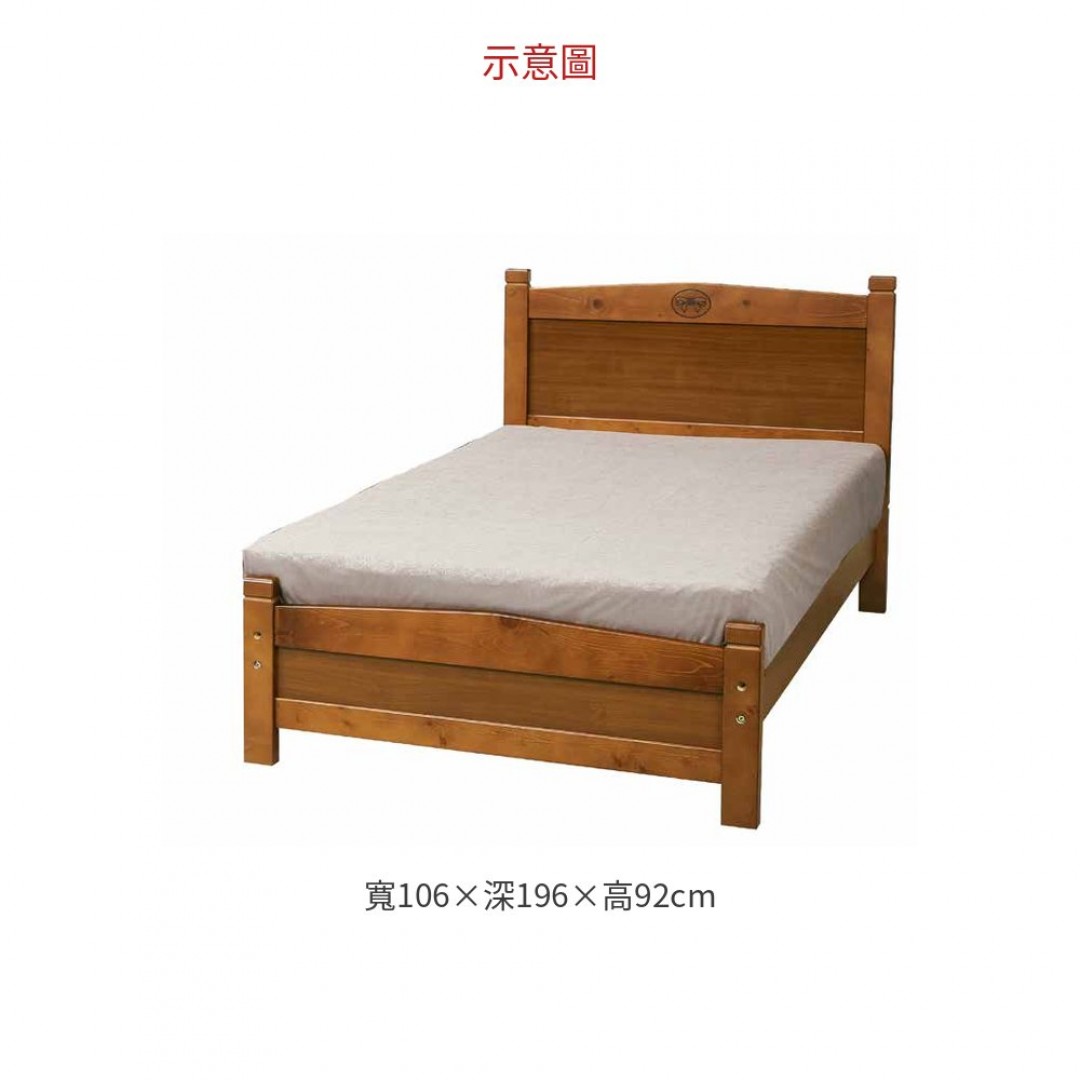 2026 瑪莉單人床架
