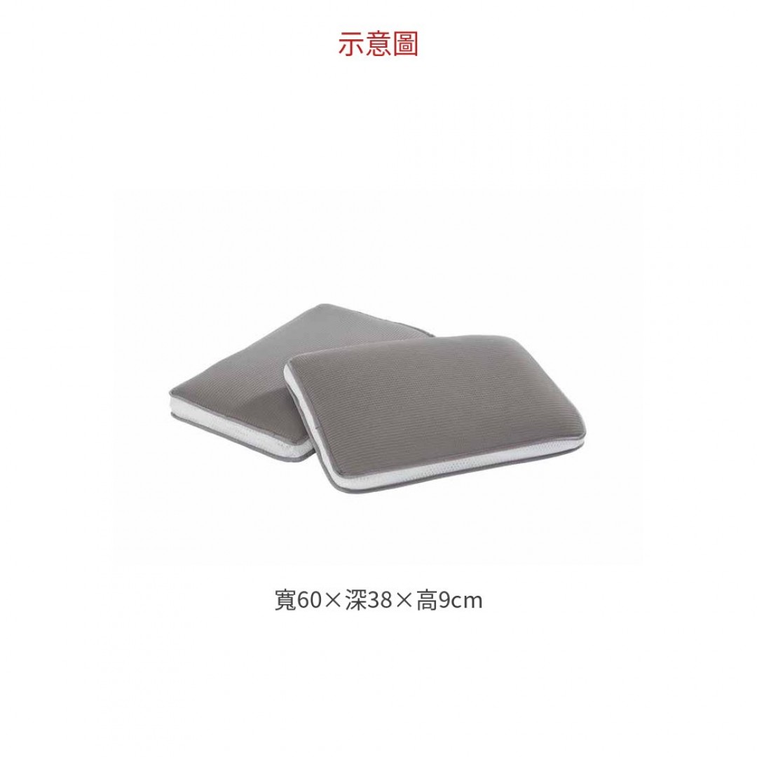 2026 3D透氣枕頭(灰色)