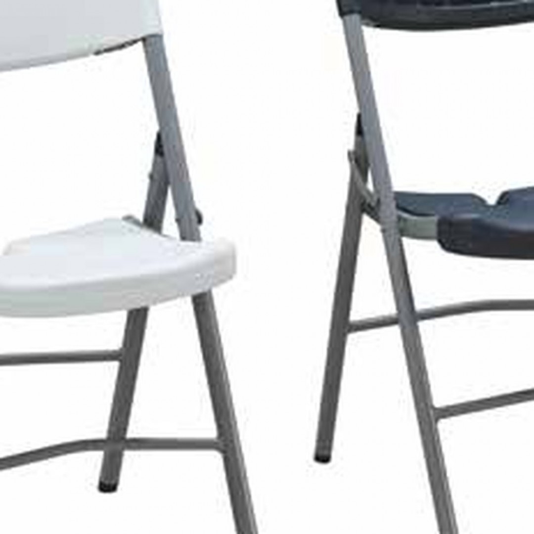 2026 黑色塑製折合椅